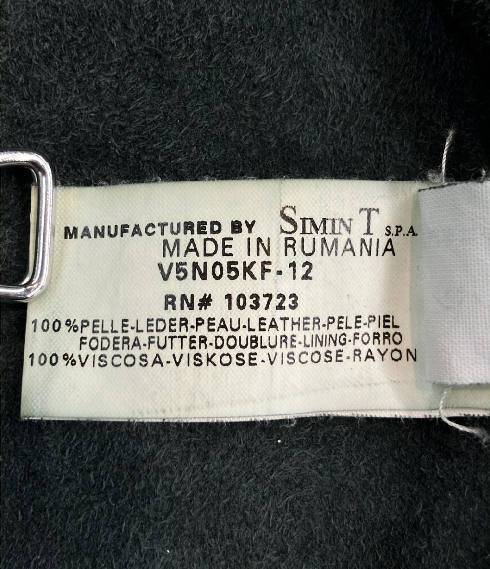 ARMANI JEANS レザージャケット レディース SIZE 42 (M) アルマーニジーンズ