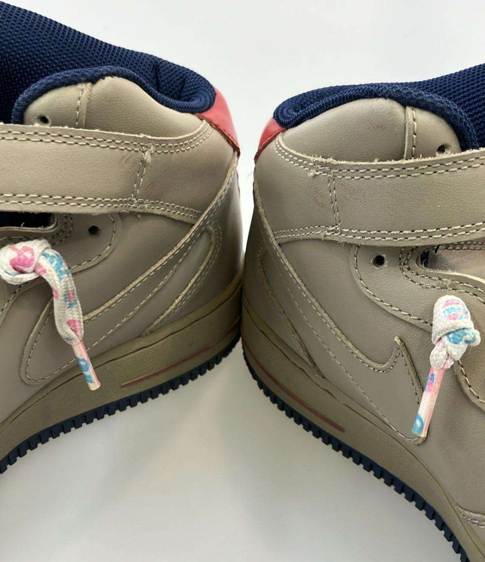 NIKE ミドルカットスニーカー × タスキーギ AIR FORCE 1 MID 306352-221 レディース SIZE 24.0 (L) ナイキ