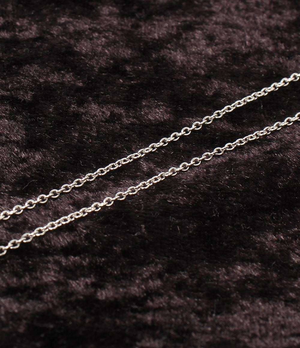 美品 SWAROVSKI ネックレス ハートモチーフ リボンモチーフ レディース スワロフスキー