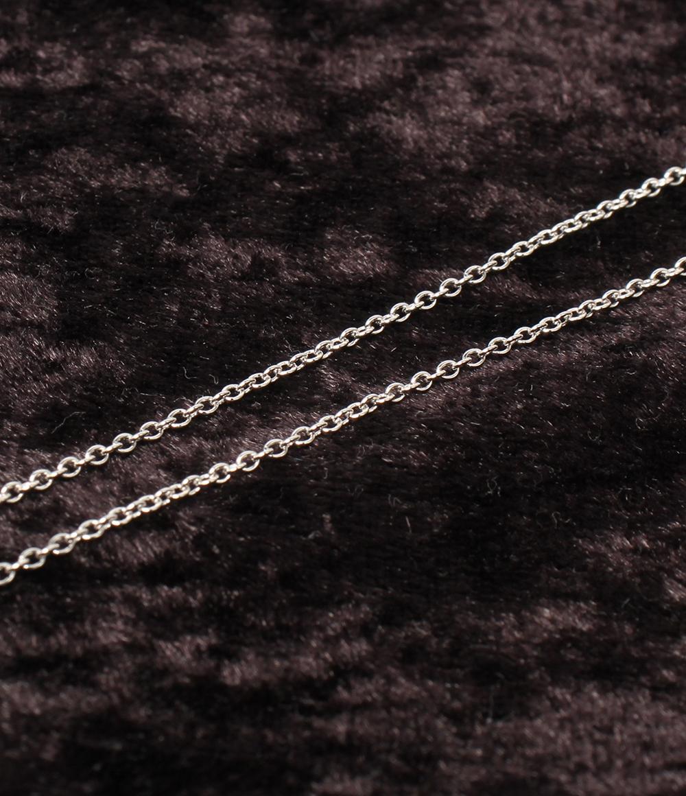 美品 SWAROVSKI ネックレス ハートモチーフ リボンモチーフ レディース スワロフスキー