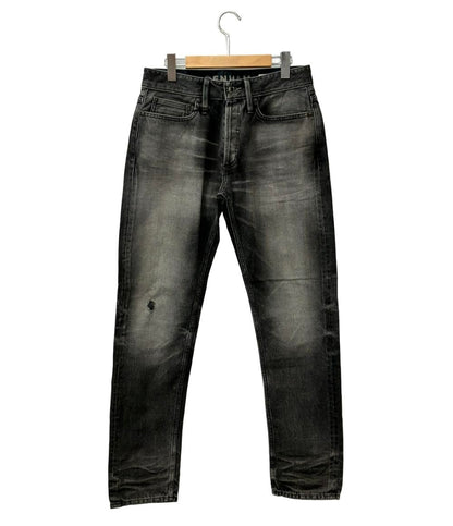 美品 デンハム デニムパンツ ジーンズ ダメージ加工 FORGE MIJ GRY 01231111003 メンズ SIZE 29 (S) DENHAM