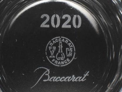 美品 Baccarat イヤータンブラー グラス 2点セット ペア 2020 ブラーヴァ バカラ