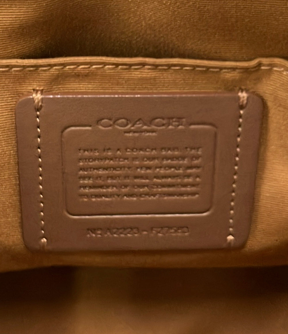 COACH 2WAY ハンドバッグ ショルダーバッグ 斜めがけ シグネチャー F27583 レディース コーチ