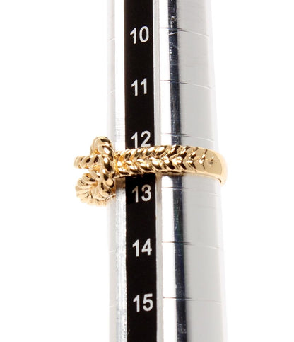 美品 セイコージュエリー リング 指輪 K18 燕刻印 レディース SIZE 12号