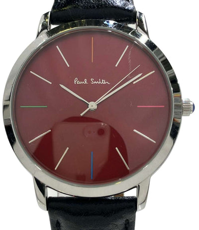 Paul Smith 腕時計 クオーツ レッド 1005 メンズ ポール・スミス
