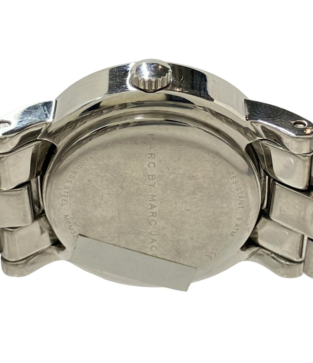 MARC BY MARC JACOBS 腕時計 クオーツ シルバー MBM3217 レディース マークバイマークジェイコブス