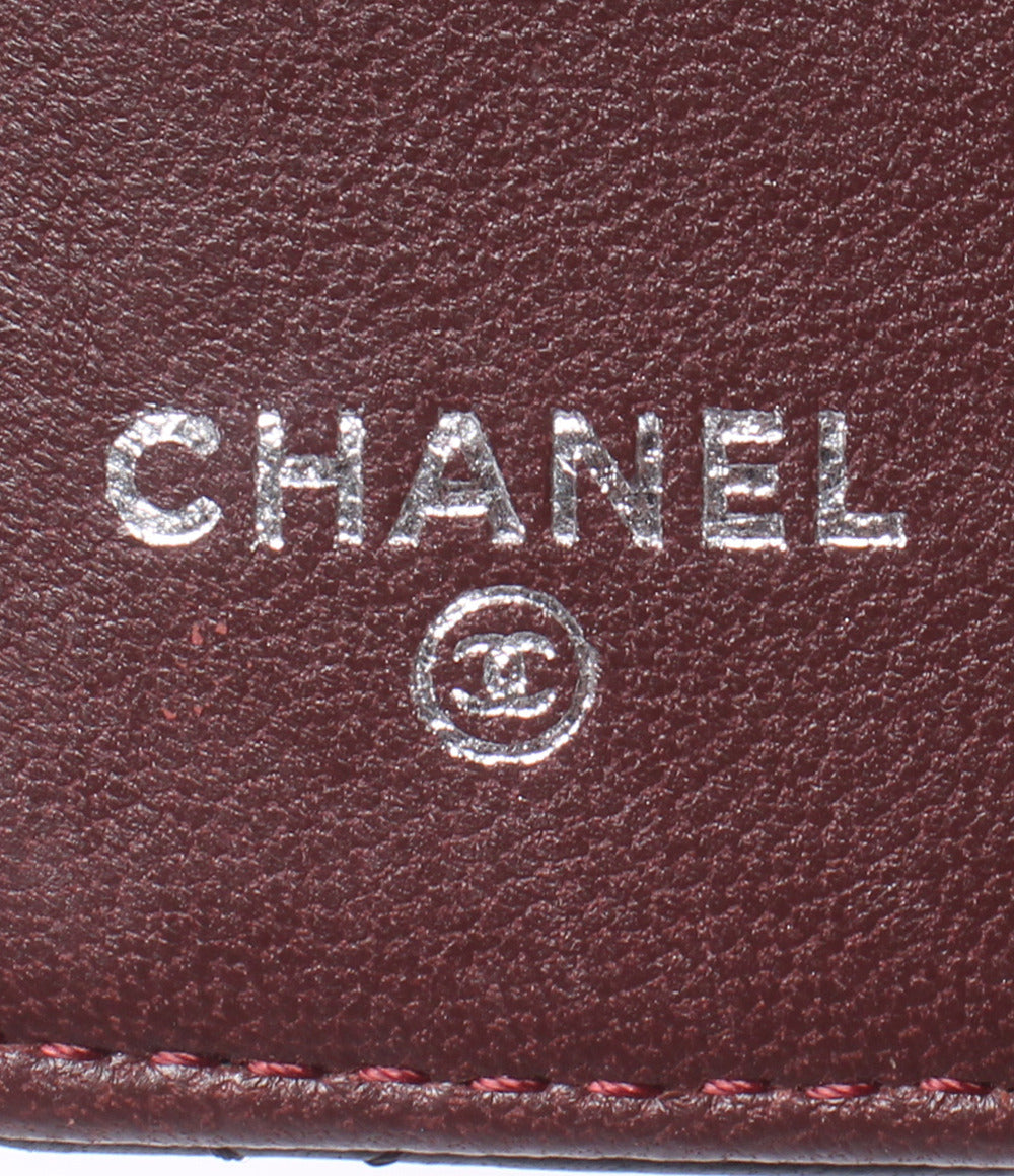CHANEL 手帳カバー シルバー金具 16番台 マトラッセ レディース シャネル