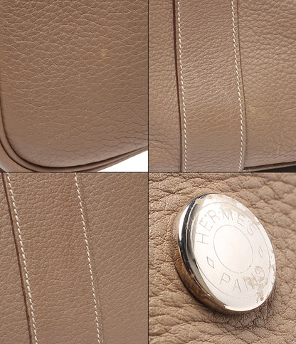 HERMES トートバッグ □L刻印 シルバー金具 ガーデンパーティPM レディース エルメス
