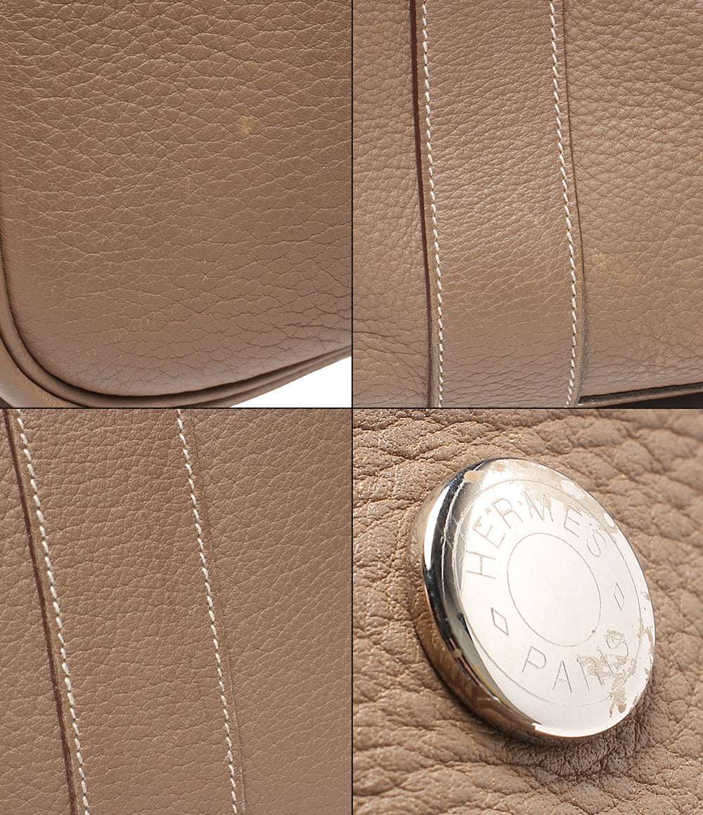 HERMES トートバッグ □L刻印 シルバー金具 ガーデンパーティPM レディース エルメス