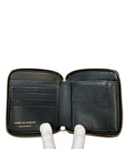 COMME des GARCONS ラウンドファスナー二つ折り財布 レザー ユニセックス コムデギャルソン