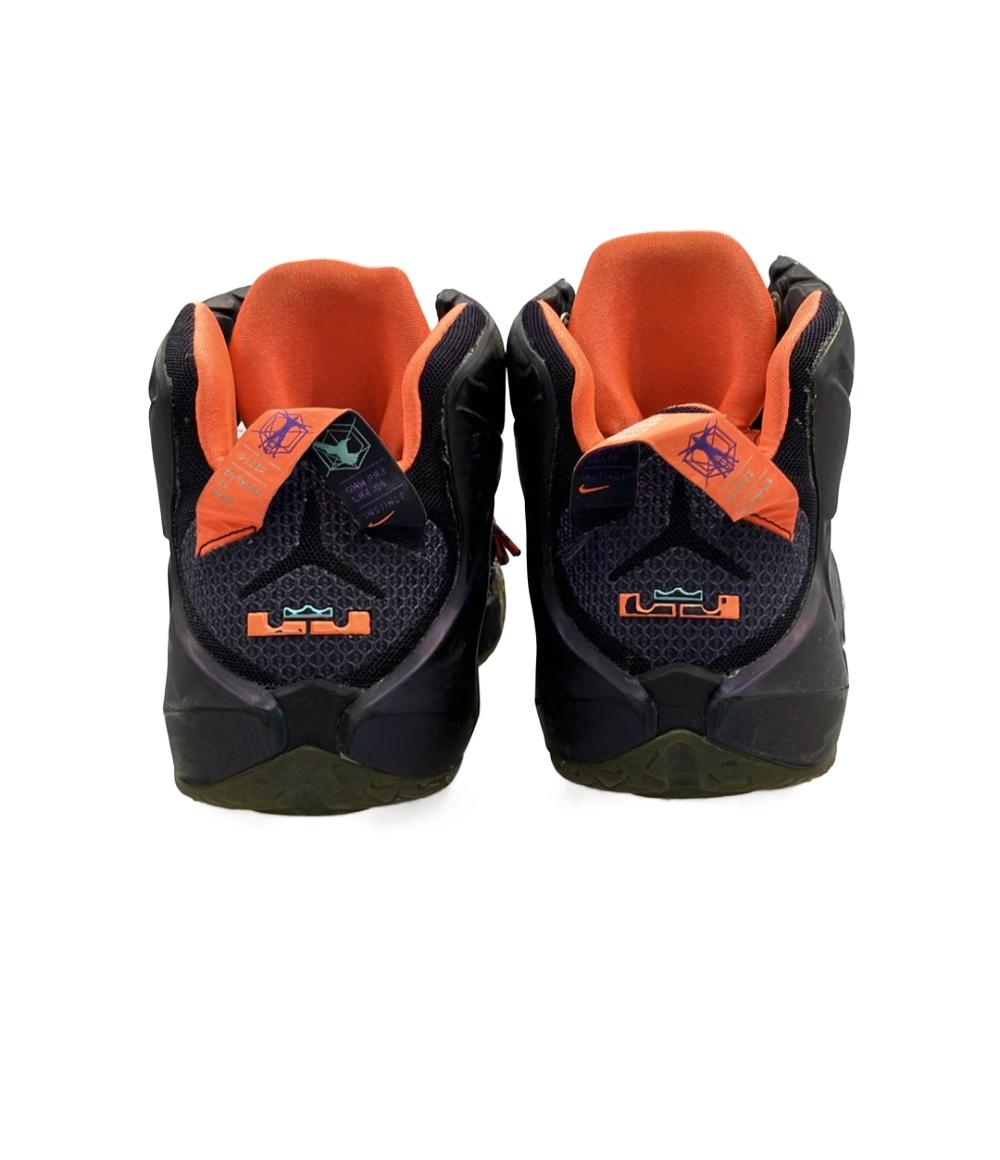 訳あり ナイキ ミドルカットスニーカー LEBRON 12 684593-583 メンズ SIZE 30.0 (XL) NIKE