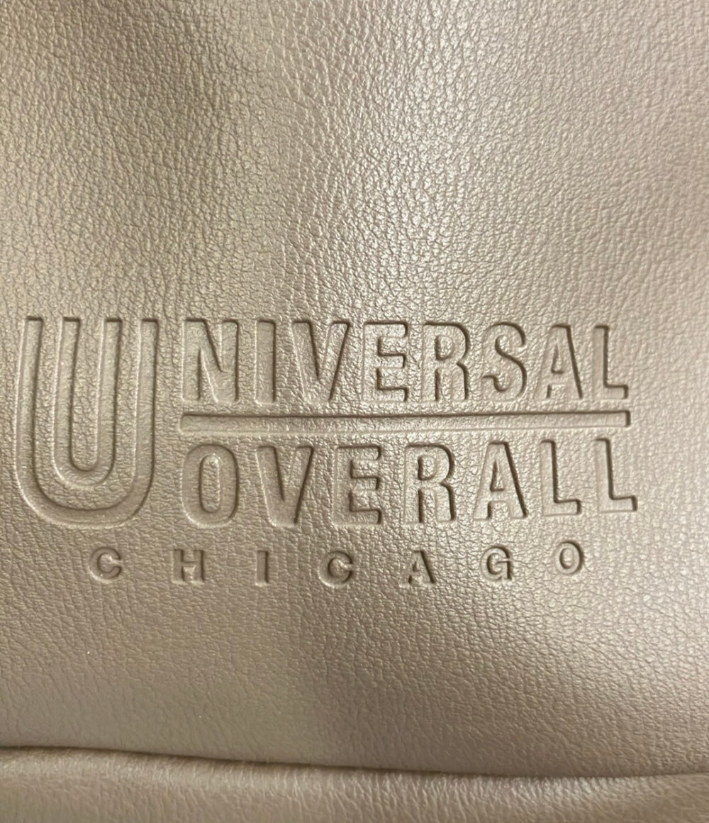 美品 UNIVERSALOVERALL ショルダーバッグ 斜め掛け レザー ユニセックス ユニバーサルオーバーオール