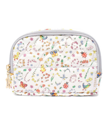 美品 フェイラー メイクポーチ リバティコラボ ハイジ フェイラー ガーデン レディース FEILER