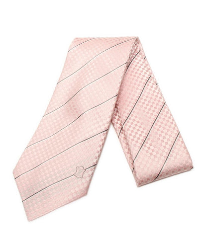 美品 ルイ・ヴィトン ネクタイ シルク100% クラヴァット・エク M78760 メンズ LOUIS VUITTON