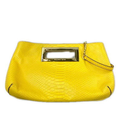 マイケルコース 2way パイソン型押しレザーハンドバッグ ミニショルダーバッグ 肩掛け レディース MICHAEL KORS