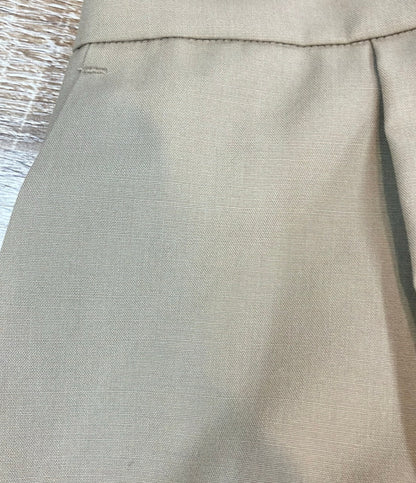 avec deuxclefs パンツ サロペット風 ワイド タック KK24SS-06 レディース SIZE L アヴェクデュクレ