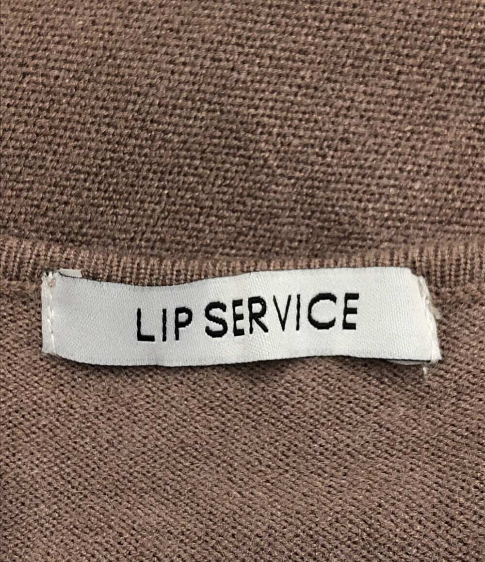 リップサービス  レイヤードイレヘムニットワンピース      レディース SIZE S (S) LIP SERVICE