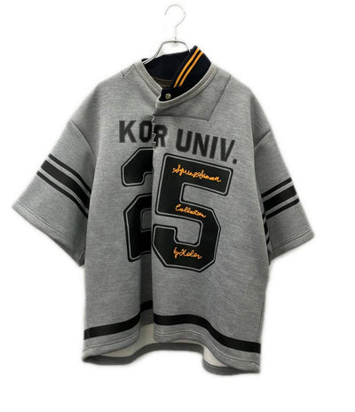 kolor 半袖Tシャツ  カレッジプリント スウェット OVERSIZED FOOTBALL TOPS 25scm-t06203 メンズ SIZE 1 (S) カラー