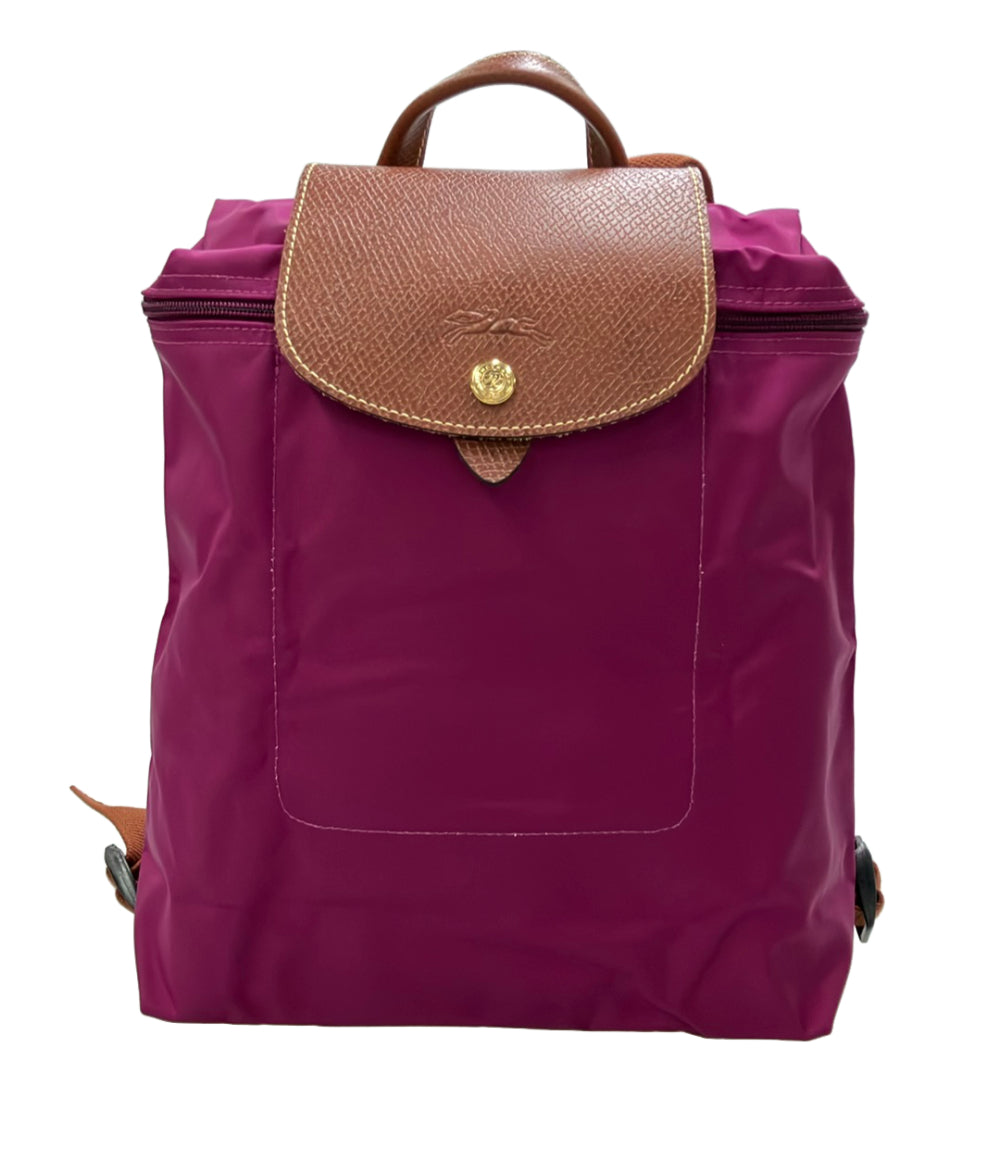 美品 Longchamp リュック デイパック ル プリアージュ L1699089P10 レディース ロンシャン