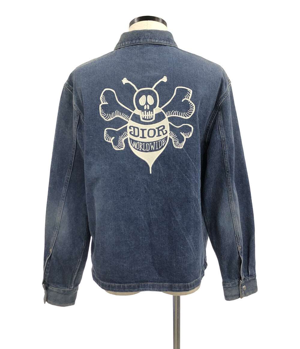 Bee Denim Jacket ビー刺繍デニムジャケット      メンズ SIZE 46 (M) DIOR HOMME × Shawn Stussy