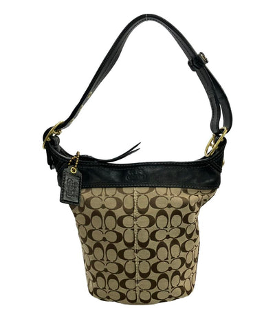 コーチ ショルダーバッグ 斜め掛け レザー キャンバス シグネチャー 11437 レディース COACH