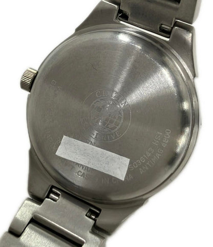 CITIZEN 腕時計 エコドライブ ソーラー ブルー E011-S036143 レディース シチズン