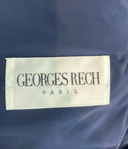 GEORGES RECH ダウンコート ダブルジップ フード付き 2WAYストレッチロングダウン PZUAJ81990 レディース SIZE 38 (M) ジョルジュ レッシュ