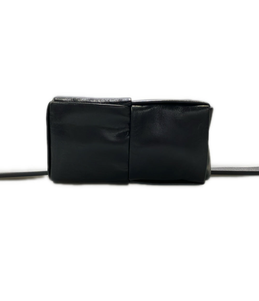 美品 BOTTEGA VENETA ウエストバッグ ウエストポーチ カセット ベルトバッグ メンズ ボッテガ・ヴェネタ