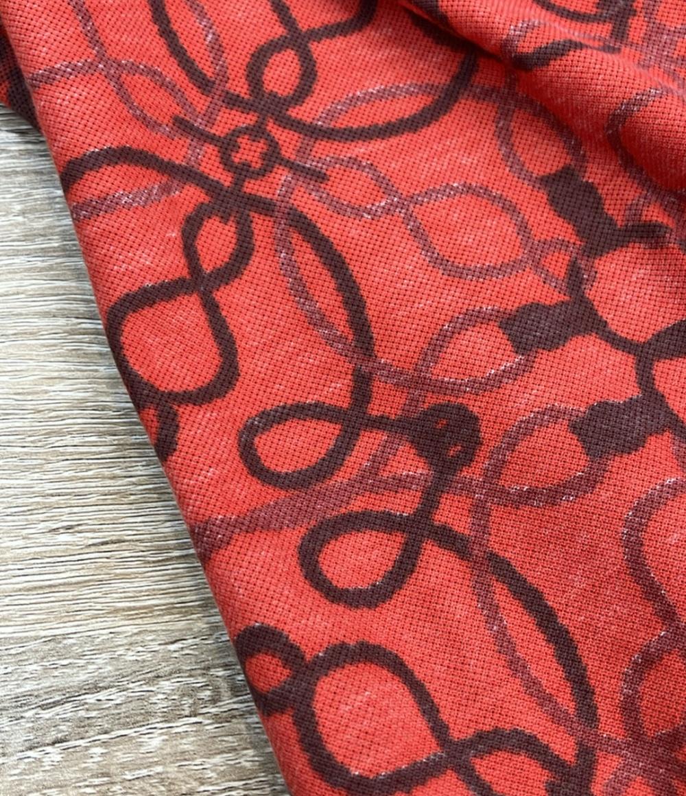 HERMES 半袖Tワンピース CORDELIERES TSHIRT RED レディース SIZE 40 (M) エルメス