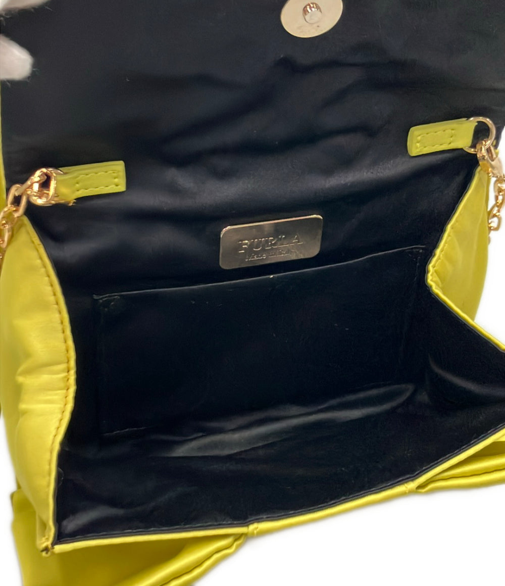 美品 Furla 2way クラッチバッグ ショルダーバッグ 斜め掛け レディース フルラ