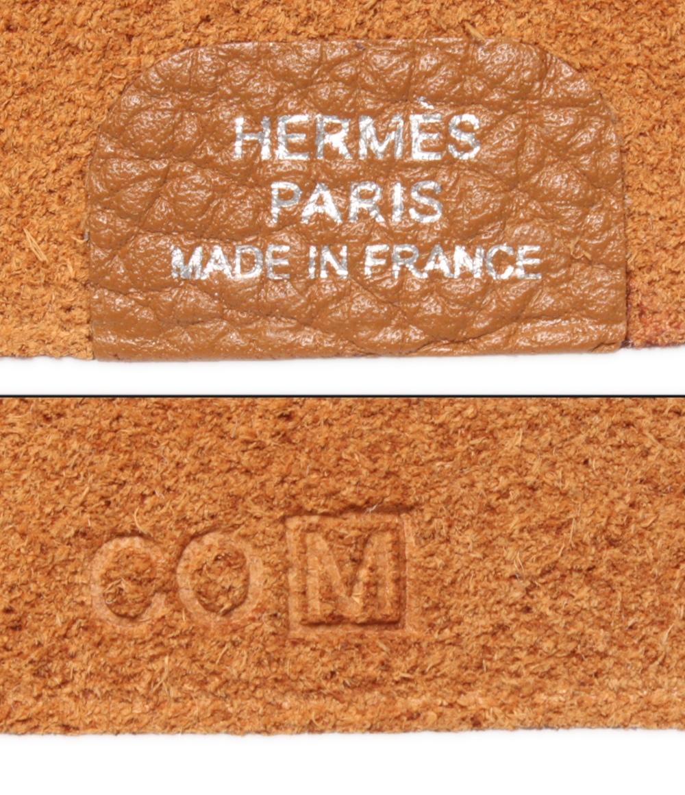 美品 HERMES ノートカバー □M刻印 シルバー金具 ユリス ミニ レディース メンズ エルメス