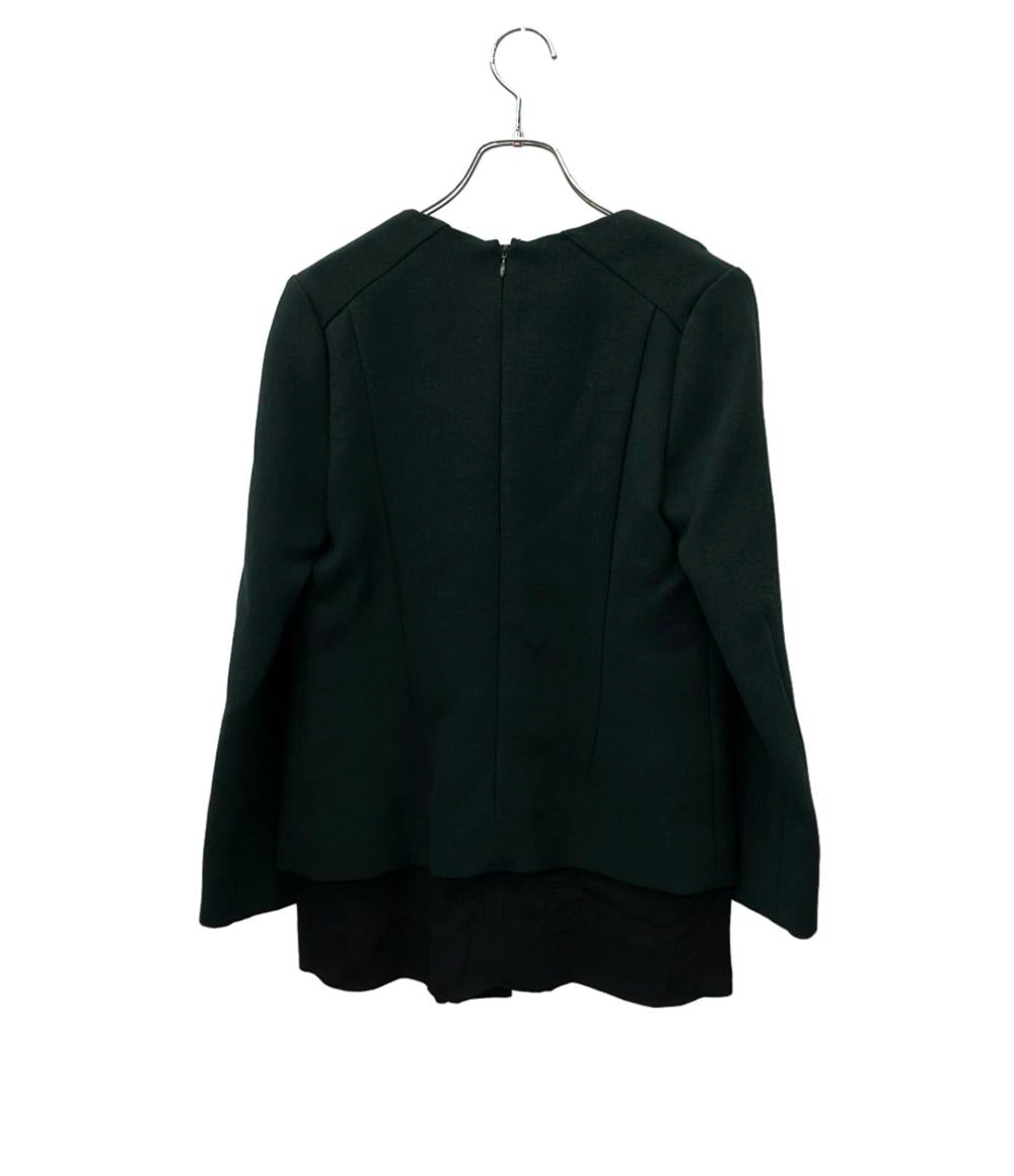 MARNI ノーカラージャケット 長袖 レイヤード風インナー