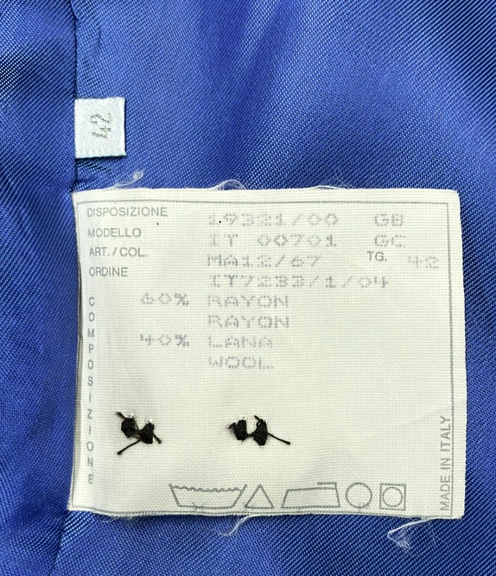 美品 ポール・スミス ウール混テーラードジャケット ショルダーパッド レディース SIZE 42 (M) Paul Smith