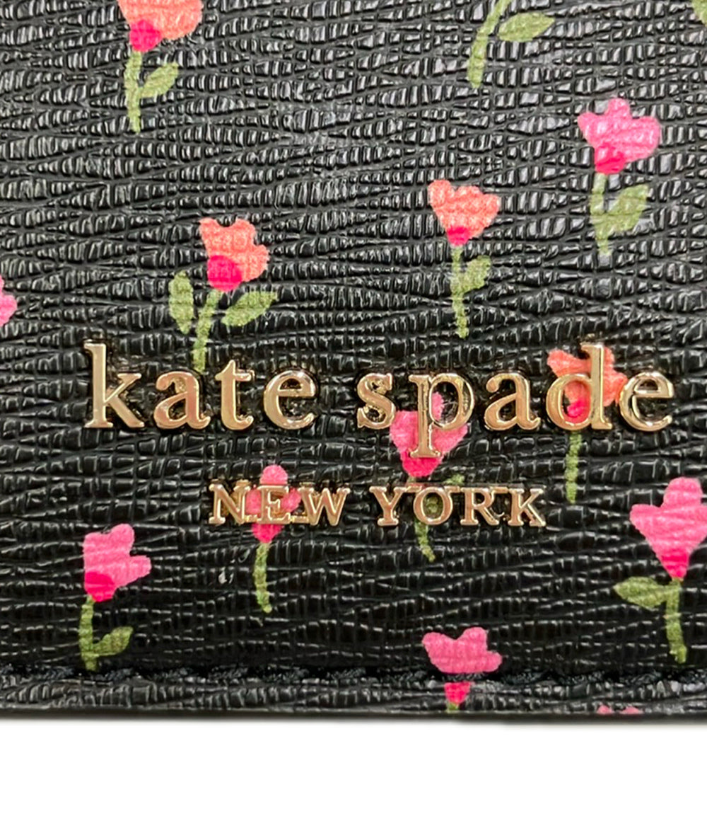 美品 Kate Spade コインケース パスケース キーリング付き レディース ケイトスペード