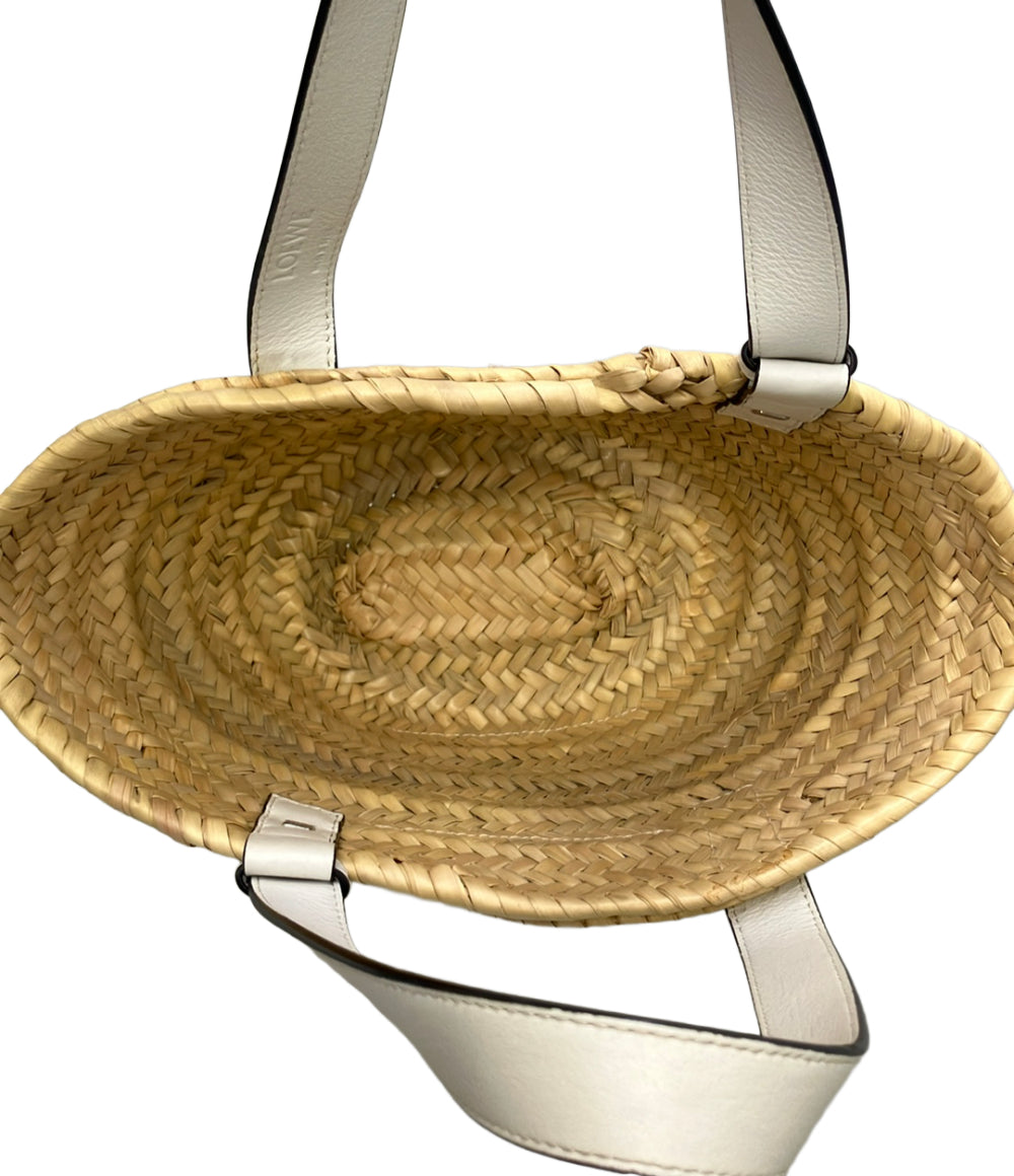 美品 LOEWE ハンドバッグ かごバッグ BASKET SMALL BAG レディース ロエベ