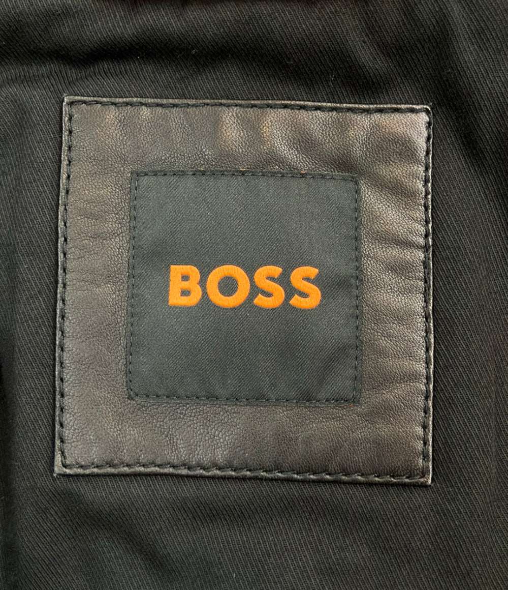 BOSS レザージャケット メンズ SIZE 52 ボス