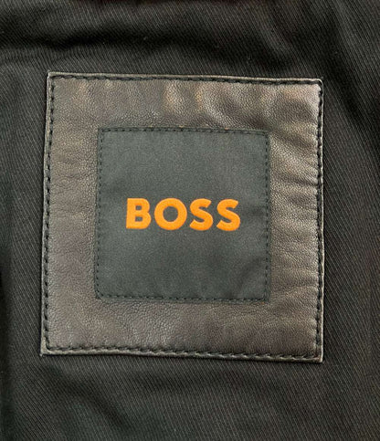BOSS レザージャケット メンズ SIZE 52 ボス