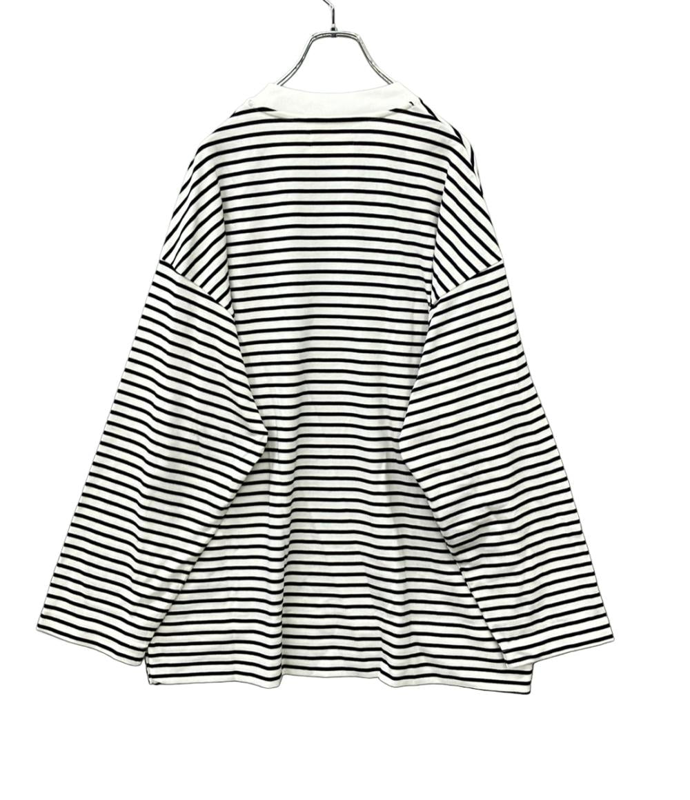 markaware オーバーサイズ ボーダー長袖Tシャツ メンズ SIZE M マーカウェア