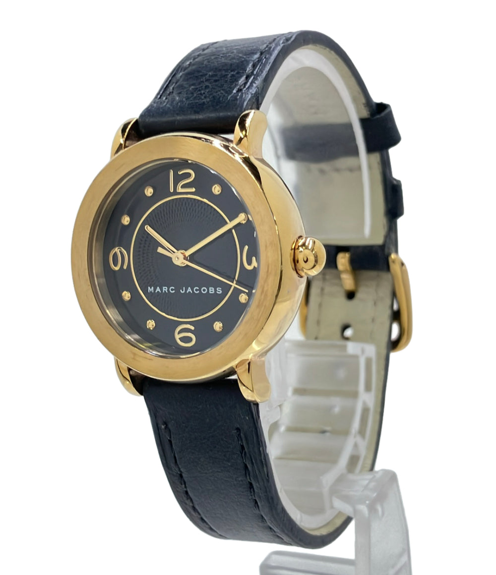 MARC JACOBS 腕時計 クオーツ ブラック MJ1475 レディース マークジェイコブス