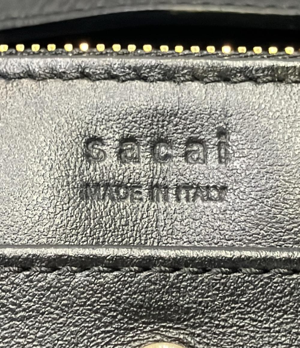 Sacai 2WAY クラッチバッグ ショルダーバッグ 斜め掛け ウォレット