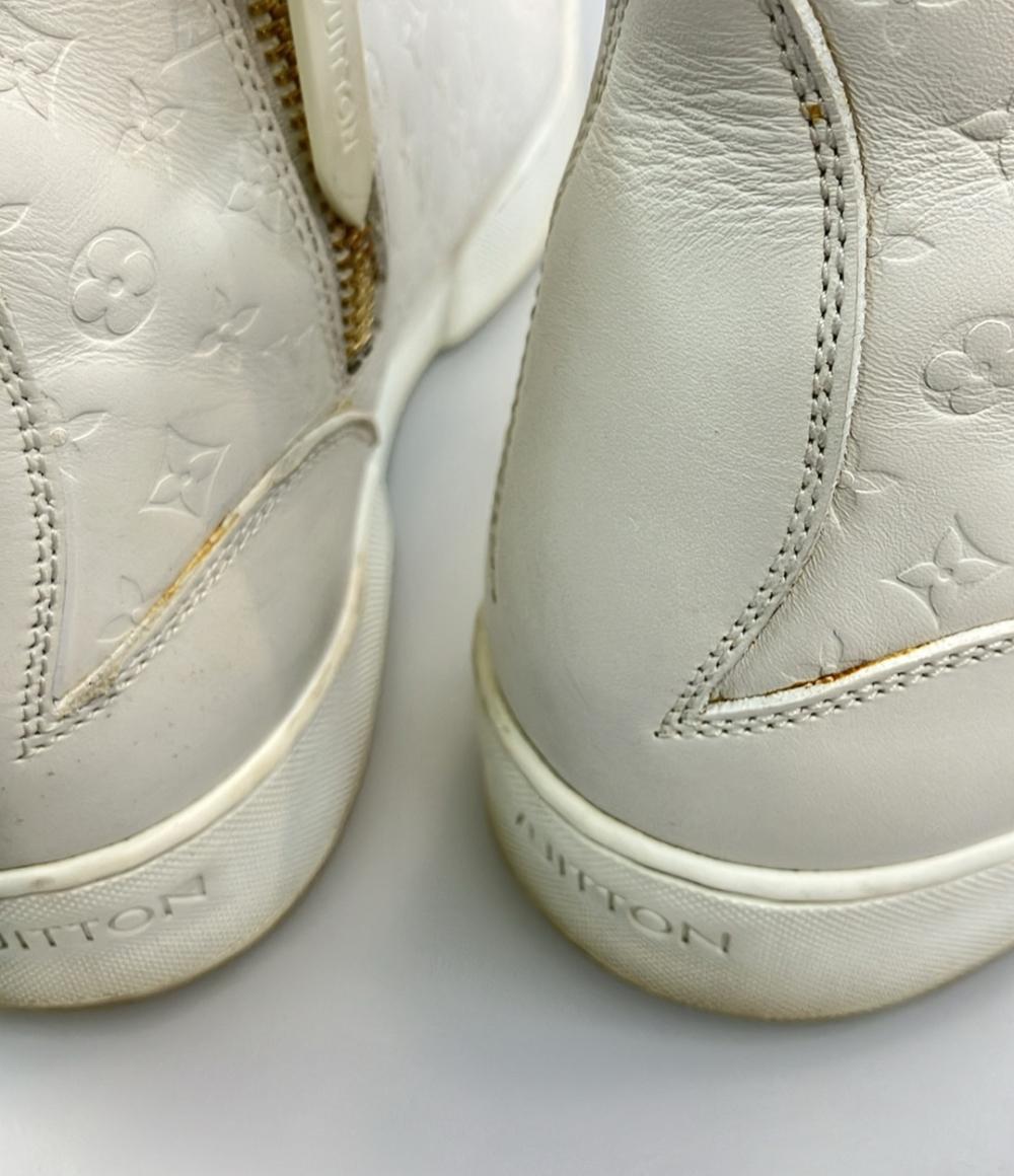 LOUIS VUITTON ハイカットスニーカー サイドジップ モノグラム レディース SIZE 37 (23.5cm) ルイ・ヴィトン