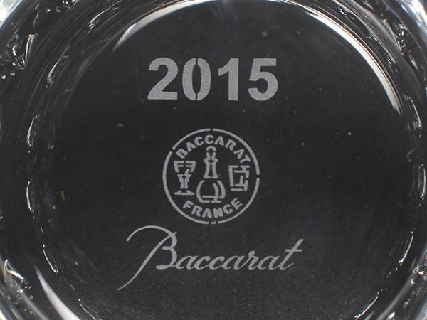 美品 Baccarat イヤータンブラー グラス 2015 ローザ バカラ