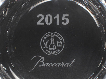 美品 Baccarat イヤータンブラー グラス 2015 ローザ バカラ