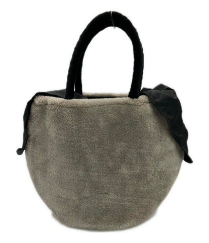 アジョリー ハンドバッグ スマイルモチーフラウンドバッグ レディース a-jolie