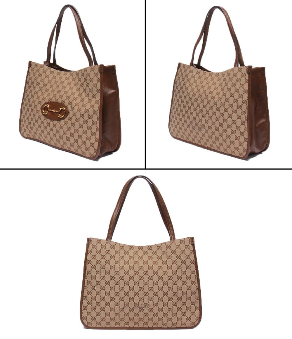 GUCCI トートバッグ ホースビット 1955 GGキャンバス 623694 525040