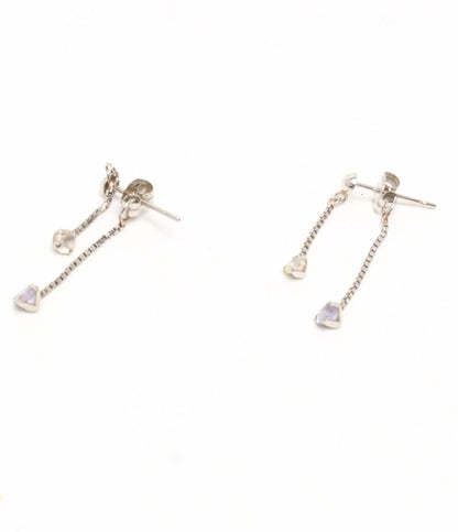 ピアス Pt900 タンザナイト トルマリン レディース