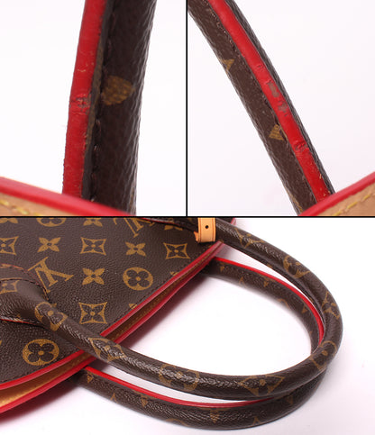 LOUIS VUITTON Christian Louboutin ハンドバッグ スタッズ ハラコ アイコノクラス モノグラム M41234 レディース ルイ・ヴィトン