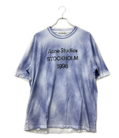 Acne Studios 半袖 スプレー加工ロゴTシャツ ダメージ加工 FN-UX-TSHI000013 メンズ レディース SIZE S アクネ ストゥディオズ