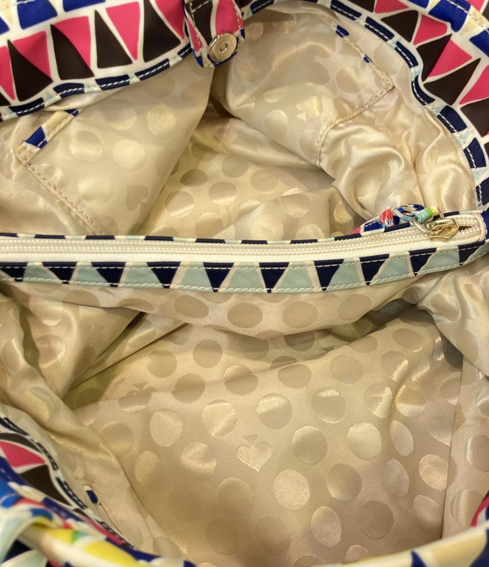 Kate Spade トートバッグ 肩掛け 三角模様 レディース ケイトスペード