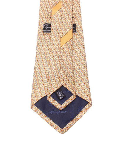 美品 サルヴァトーレフェラガモ ネクタイ シルク100％ メンズ Salvatore Ferragamo